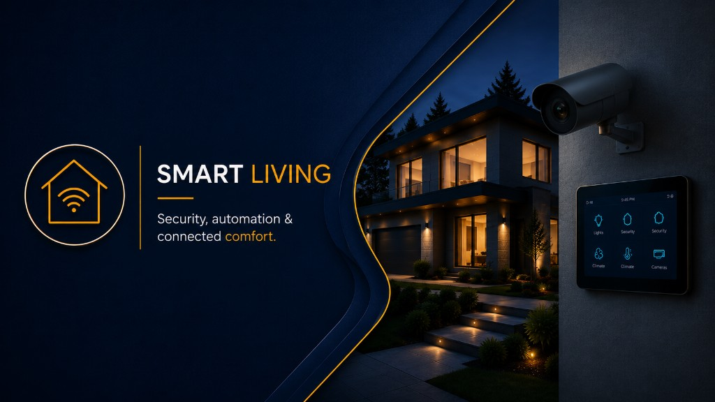 Smart Living — Security, automation and connected comfort