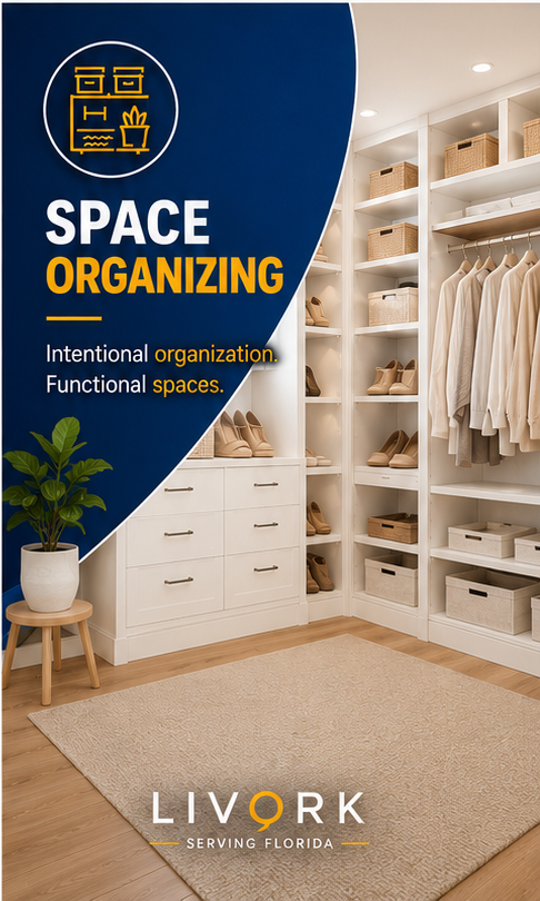 LIVORK Space Organizing